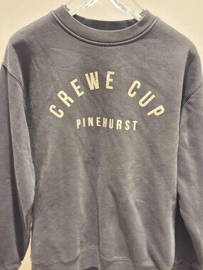 AS Colour Faded Charcoal Crewe Cup Pinehurst Crewneck Sweatshirt M